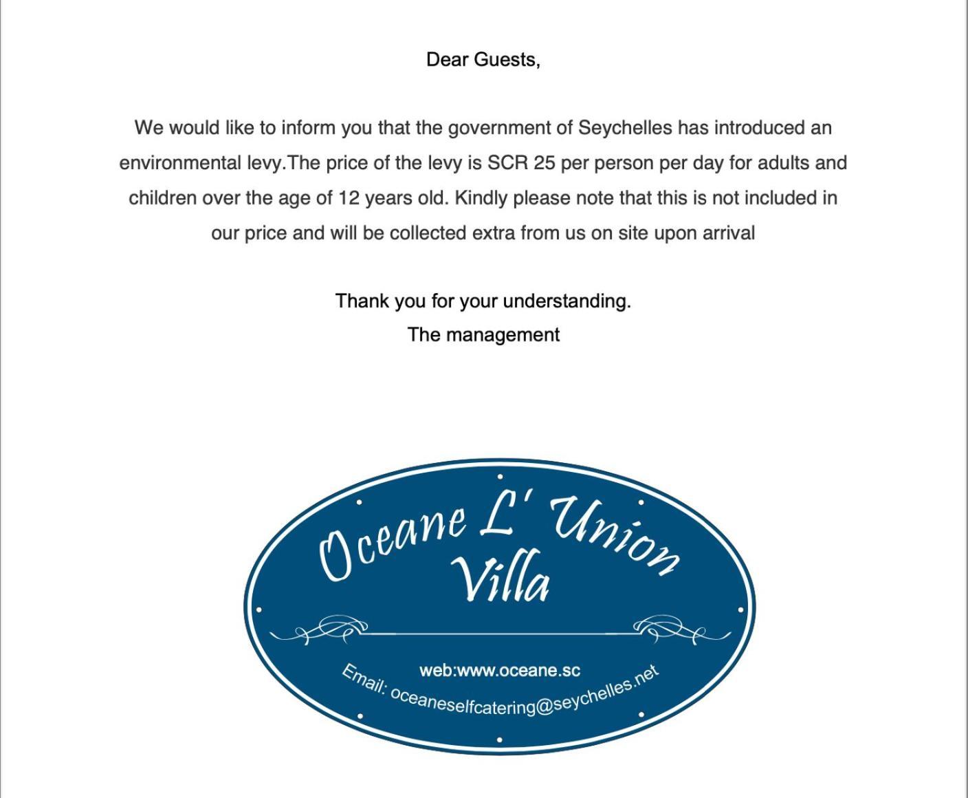 Oceane L'Union Villa La Digue Exterior photo